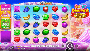Sweet Bonanza Super Scatter schermata di gioco 2